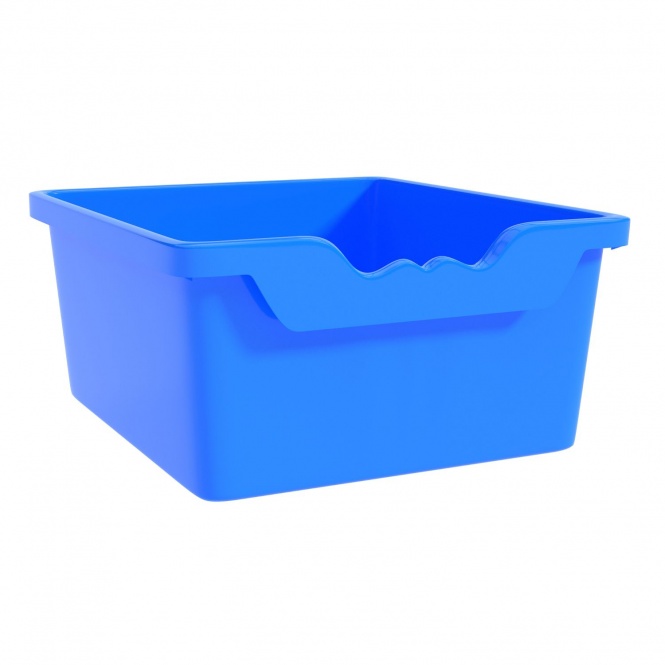 Aufbewahrungsbox Ergo Tray, 15 cm hoch, hellblau, 